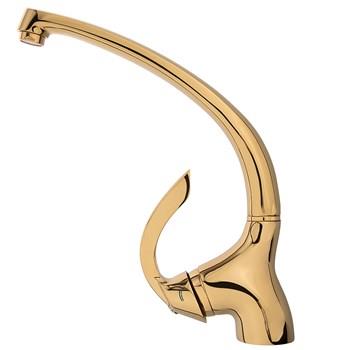 شیر آشپزخانه ریسکو مدل الگانس طلایی Risco Elegance Gold Kitchen Faucets